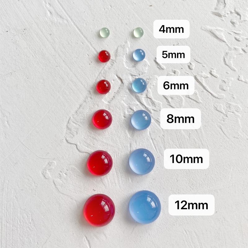 New 100/50PCS Round Flat Resin Eyes Cat Safety Eyes Imitation Agate DIY Plush Animal Toy Doll Eyes Sewing Handcrafts Accessories