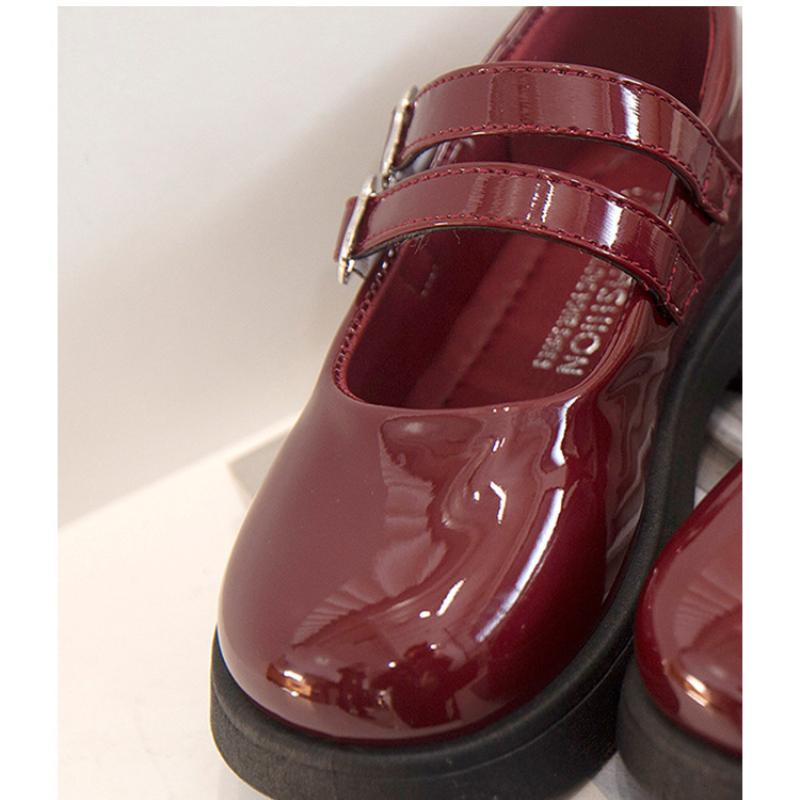 Spring and Autumn New Fashion Girls Comfortable Soft-soled Leather Shoes