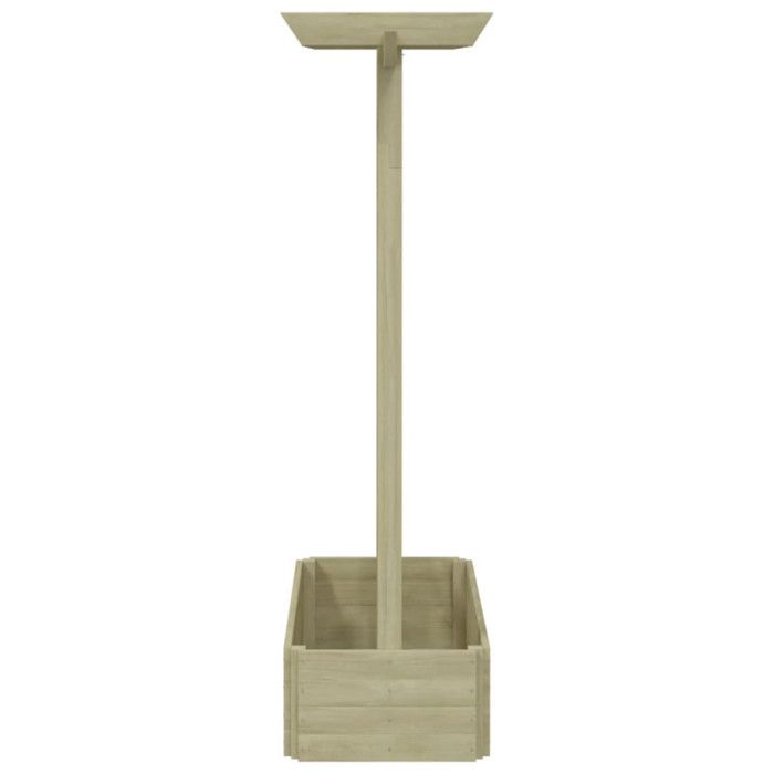 VidaXL Pergola Planter 162 X 56 X 204 Cm Wood