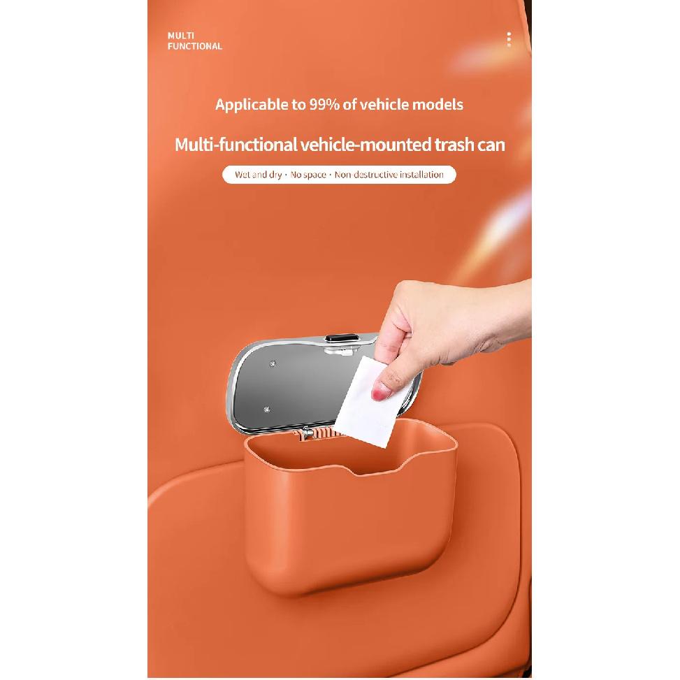 Car trash can multifunctional four season new hanging storage box car storage box interior decoration