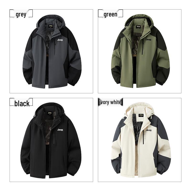 JEEP Men's Casual Winter Padded Jacket