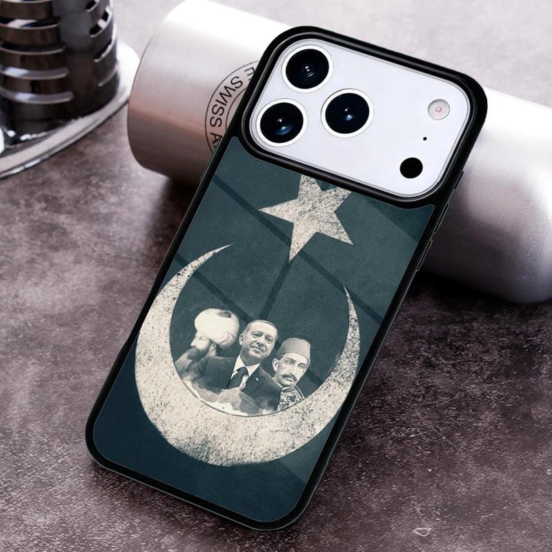 

President Turkey Recep Tayyip Erdogan Phone Case for iPhone 17 16 15 Pro Max Air 14 13 12 11 Plus Shockproof Capa Cover iPhone 15