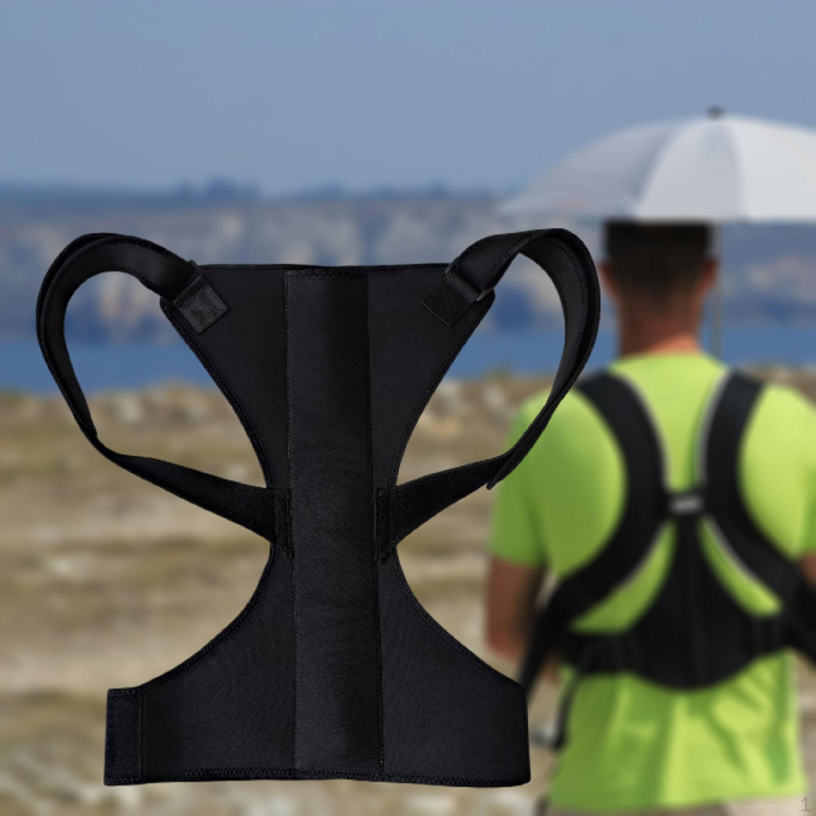 

Handsfree Umbrella Holder Wearable Support Strap for Parenting Moments Kayak