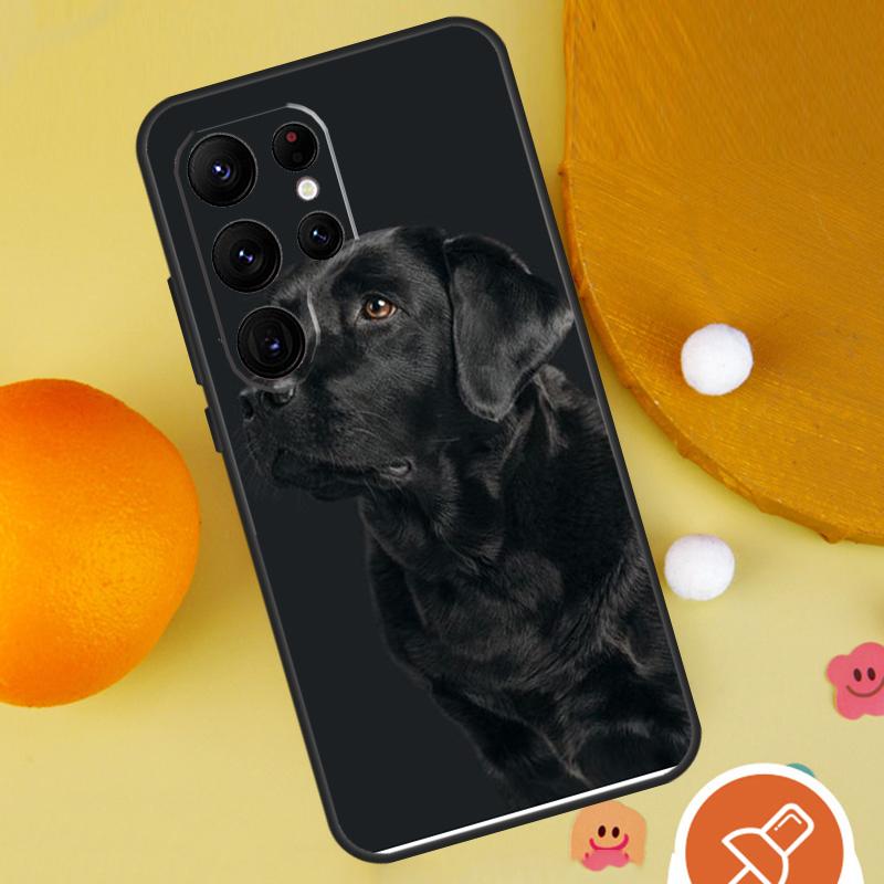 Labrador Puppy Dog Phone Case For Samsung Galaxy S25 Ultra S24 S23 S22 S21 Ultra S9 S10 Plus S20 FE Funda Cover
