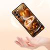 Pumpkin Autumn Leaves Coffee Phone Case for Samsung Galaxy S26 S25 S24 S23 S22 S20 S21 FE Ultra S25 Edge Plus 5G Soft TPU Cover