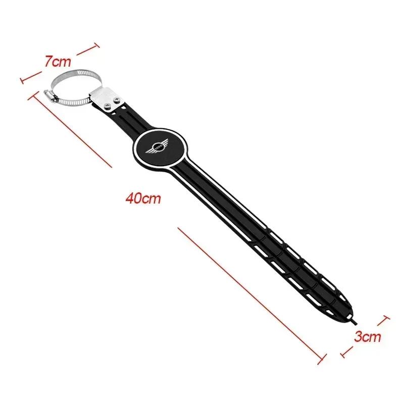 

2025 For BMW MINI 1Pcs Car Anti-static Belt Grounding Car Safety Driving Tools Car Accessories For MINI Cooper Fridge One F56 R5 коричневый