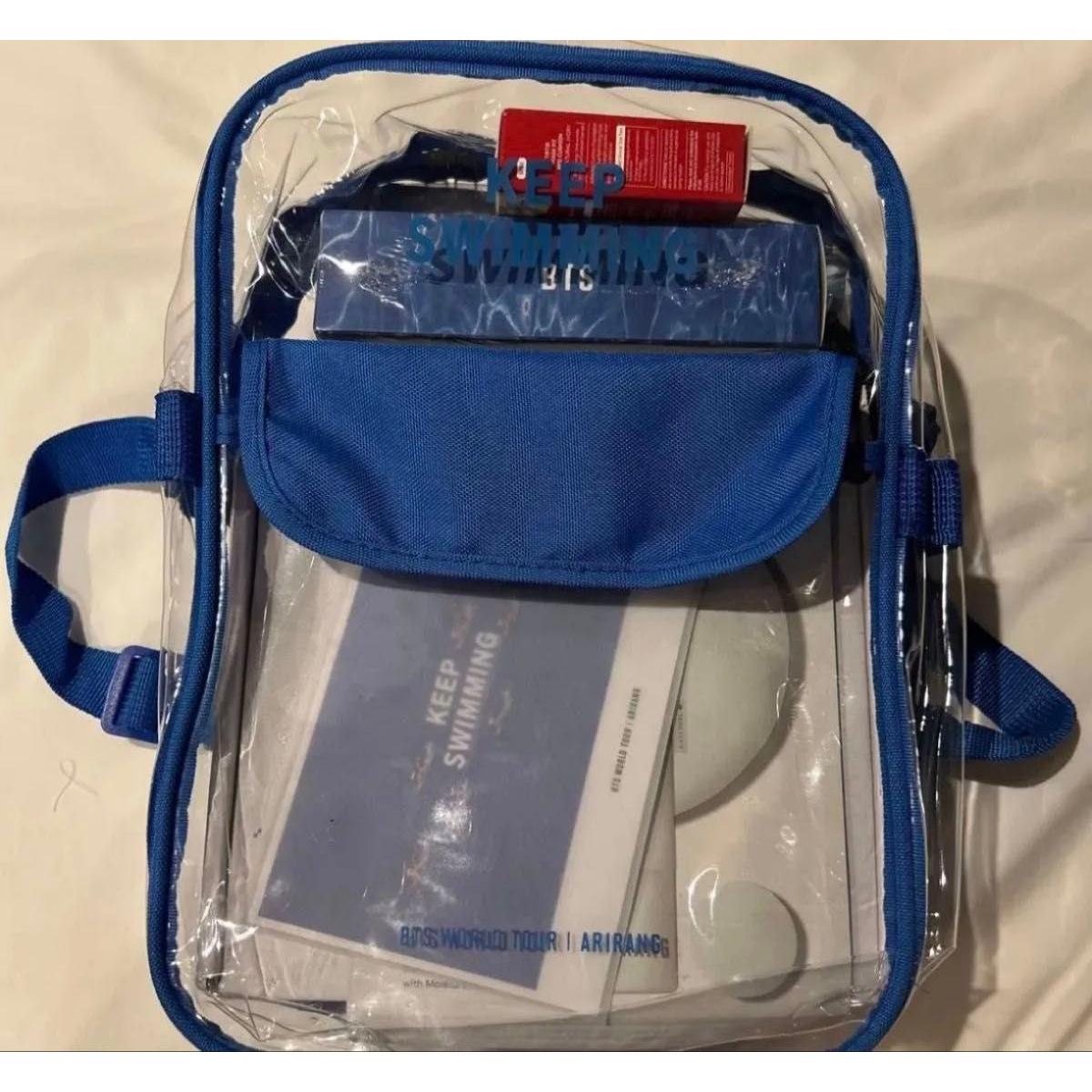 Used BTS Arirang Busan Admission Bonus Gift Set KEEP SWIMMING Trading Card Included