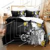 Black Butler Sebastian Cute Bedding Set Cartoon Anime Adult Kid Bedroom Soft Duvet Cover 3D Print Vibrant Kawaii Anime Cozy Set