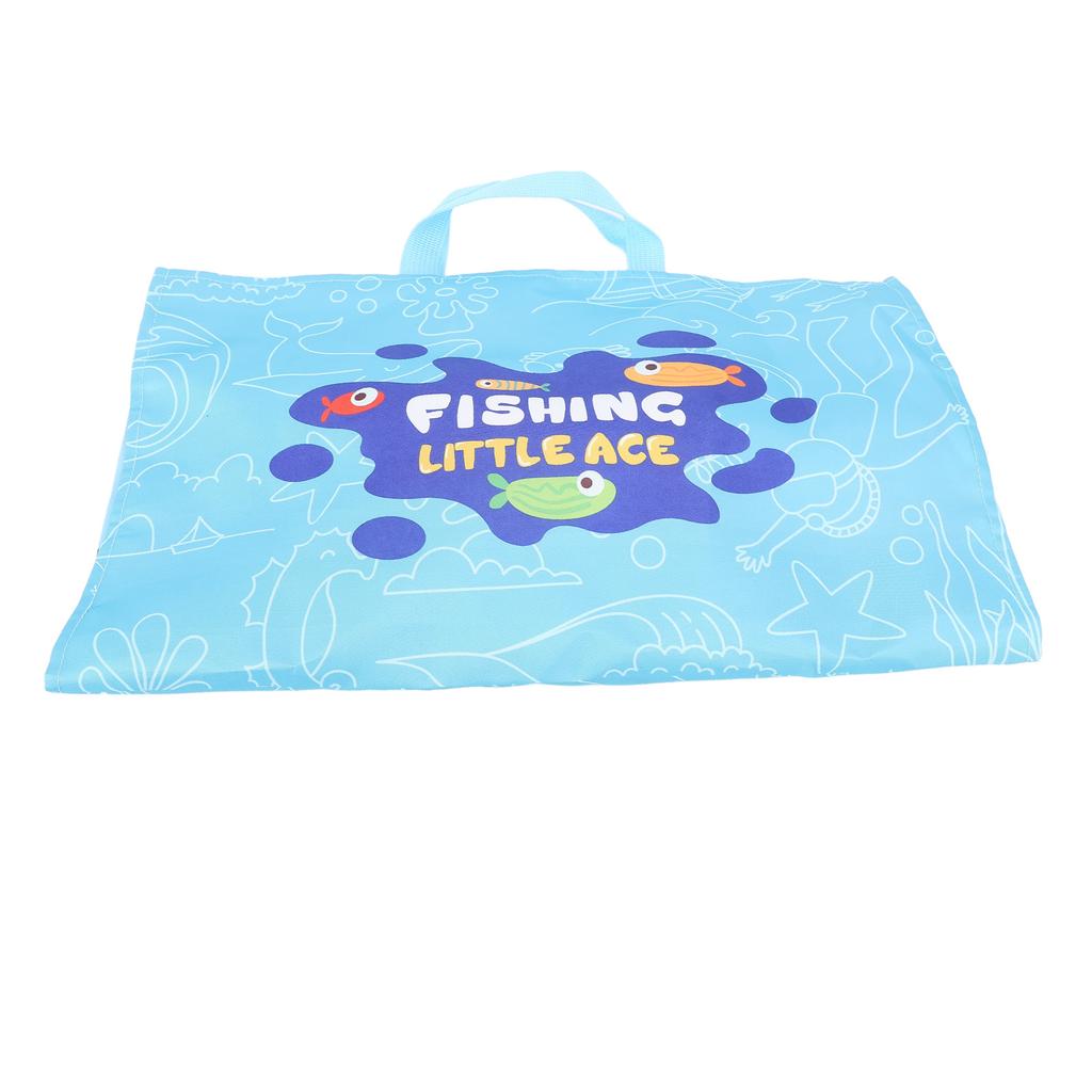 Cloth Fishing Game Hook and Loop Educational Color Matching Soft Fabric Fishing Toys for Toddlers