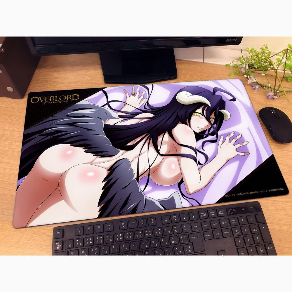 Overlord Overlord The Movie  Holy Kingdom Edition  Original RuBBer Mat  AlBedo Ver. B 