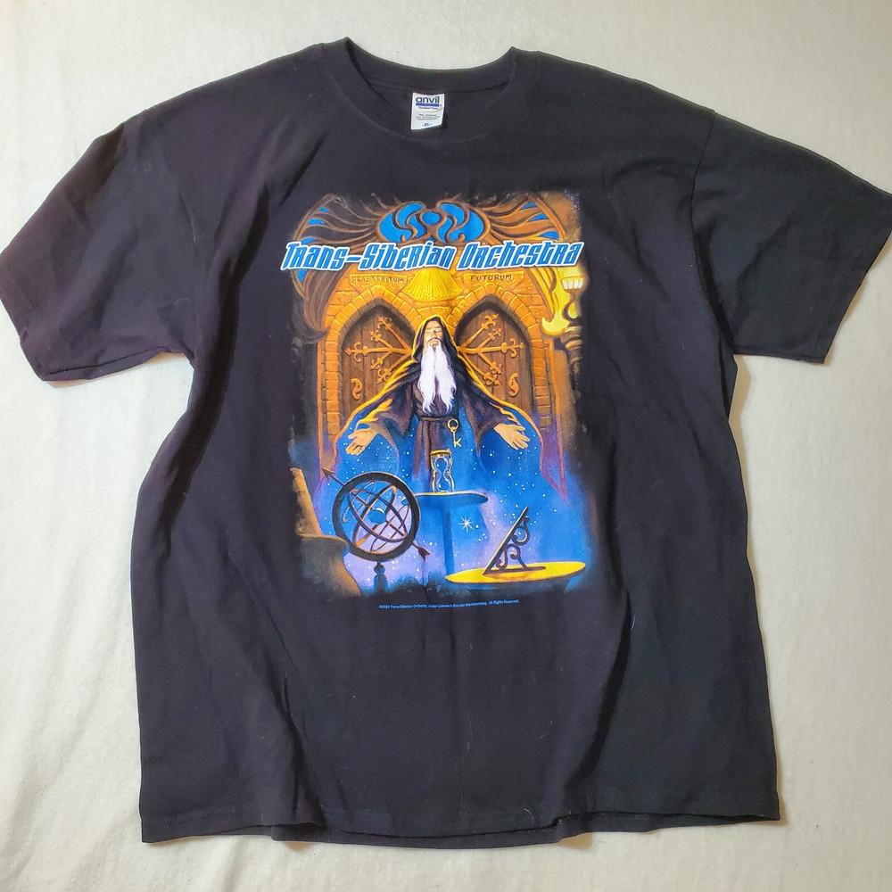 

TransSiberian Orchestra Shirt Black 2008 Winter Tour Merch Fan shirt PA6919 Unisex T-Shirt L