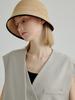 Meleuhen Line Raffia Bucket Hat_3Color
