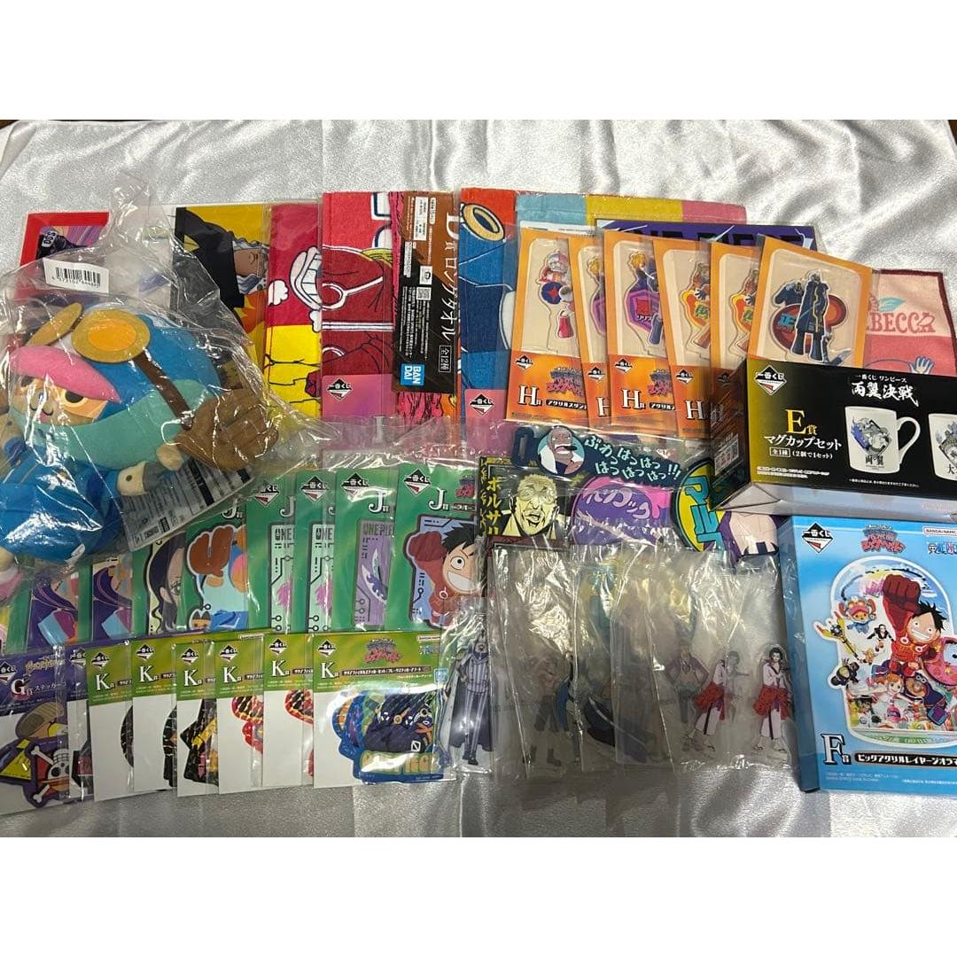 Used Ichiban Kuji One Piece Lower Prize Bulk Sale