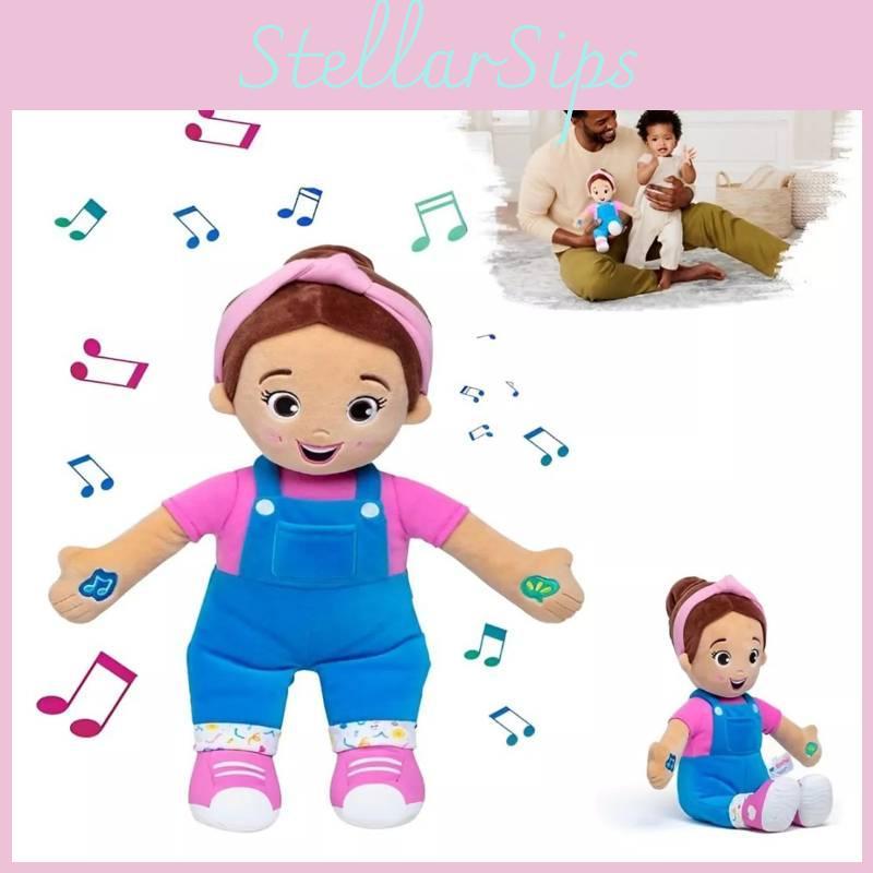 Adorable Ms Rachel Plush Doll Soft Cotton Stuffed Toy For Kids With Comforting Features