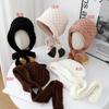 Vintage Ear Protector Wool Hat Women's Autumn and Winter Warm Bag Head Knitted Hat Trendy Lei Feng Hat Pullover Hat