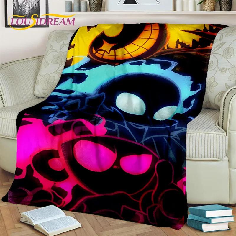 Cuphead Mugman 3D Game Gamer HD Blanket,Soft Throw Blanket for Home Bedroom Bed Sofa Picnic Travel Office Cover Blanket Kid Rest