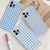 Simple Chic Lattice Pattern Fit For IPhone 16 15 Promax Phone Case IPhone 14 11 12 High End 13 Pro Silicone