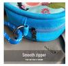 Women's Cartoon Print Canvas Crossbody Bag with Cute Coin Purse