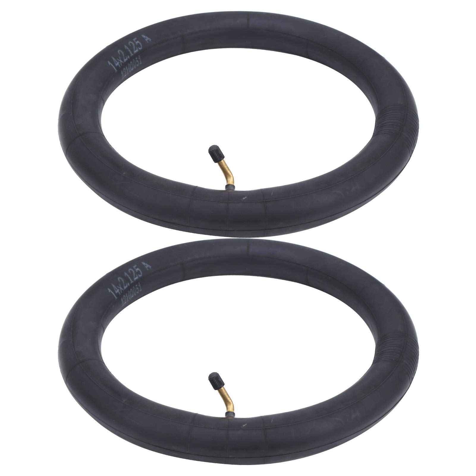 KIMISS Bicycle Premium 2 Pack Inner Tube - Butyl Rubber