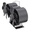 SF167T 12 Blade Fireplace Fan Dual Motors for Wood Log Fire Heat Powered Fans
