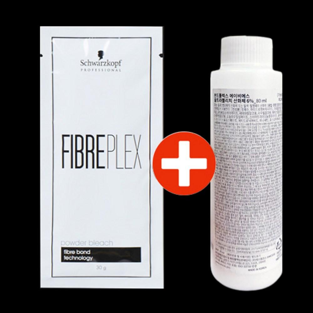 Fiberflex Powder Bleach 30g 1 Pcs/2 Pcs/4 Pcs + Oxidizer 30g 1 Pcs