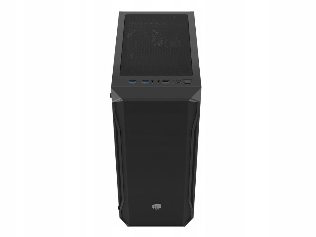 Obudowa Fury SHOBO SH4F ATX Midi Tower z oknem czarna