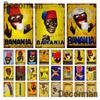 [ DecorMan ] France BANANIA Metal SIGN Custom Wall Poser Iron Painting PUB Room Bar Hotel Decor LTA-3143