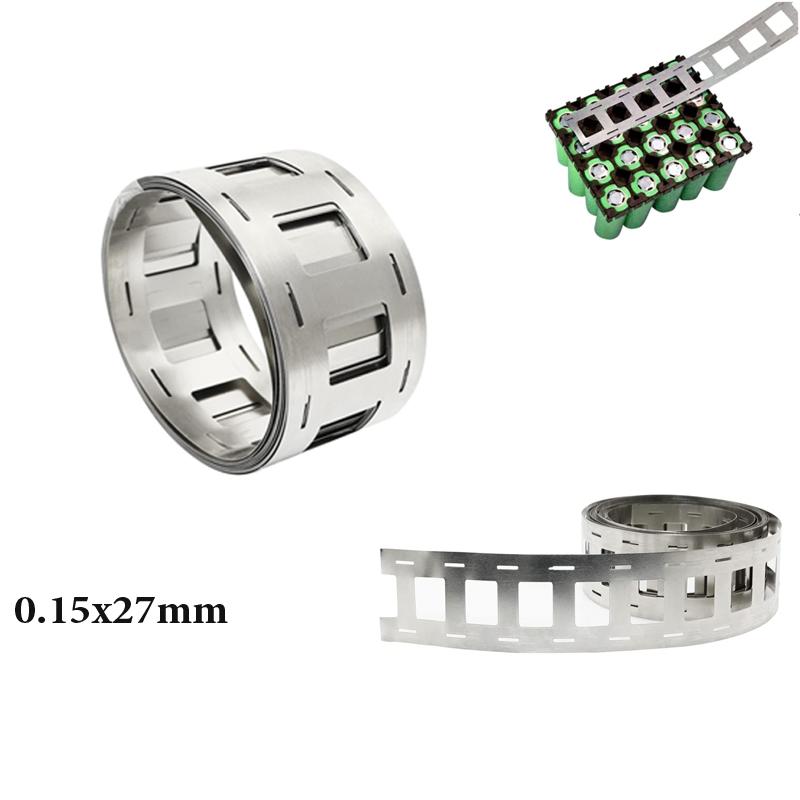 1 rolka 18650 akumulator litowo-jonowy niklowana blacha stalowa niklowana taśma łącząca spawarka punktowa spawarki akumulatorowe