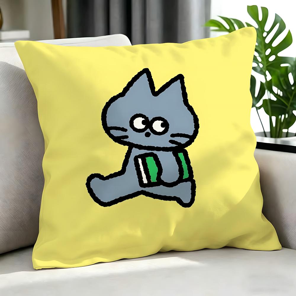 Cartoon CCartoon Cat Dog Cushion Cover Cushion Cover Set Pcs x x x Pillowcase Decorative Sofa Home Decor