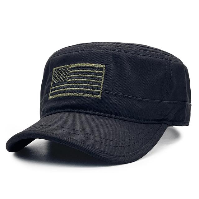 New Embroidery Trucker Hats Gorras Custom Camouflage Cap  Flat Caps US Baseball Cap