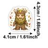 50 Magic Animal Daily Graffiti Stickers Cartoon Watercolor Waterproof Hand Account Decorative Stickers