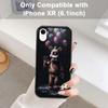 Black Cute FNAF Phone Case Fit for iPhone XR, TPU Shockproof Protective iPhone Case Horror Five Nights Video Game Phone Cover Gift for Boy Girl Men
