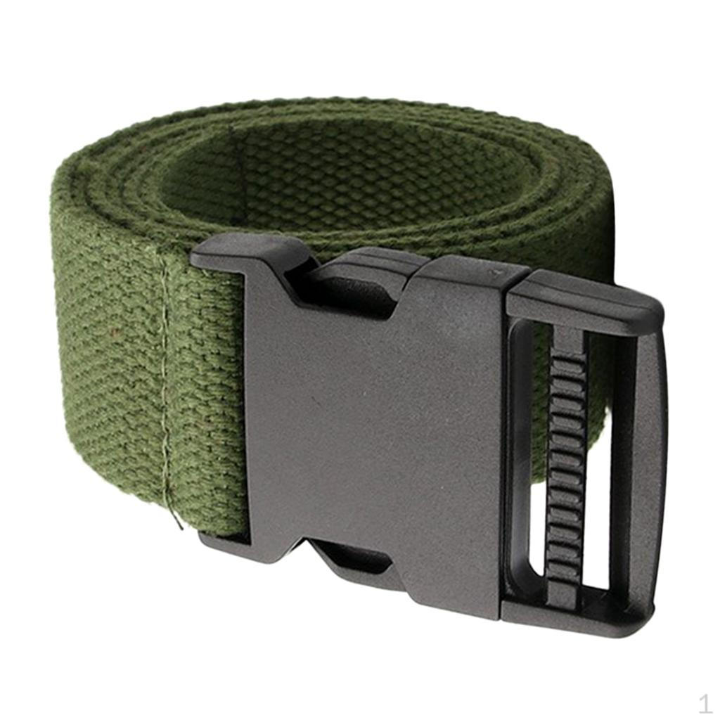 Canvas Webbing Belt Waistband Strap 38mm