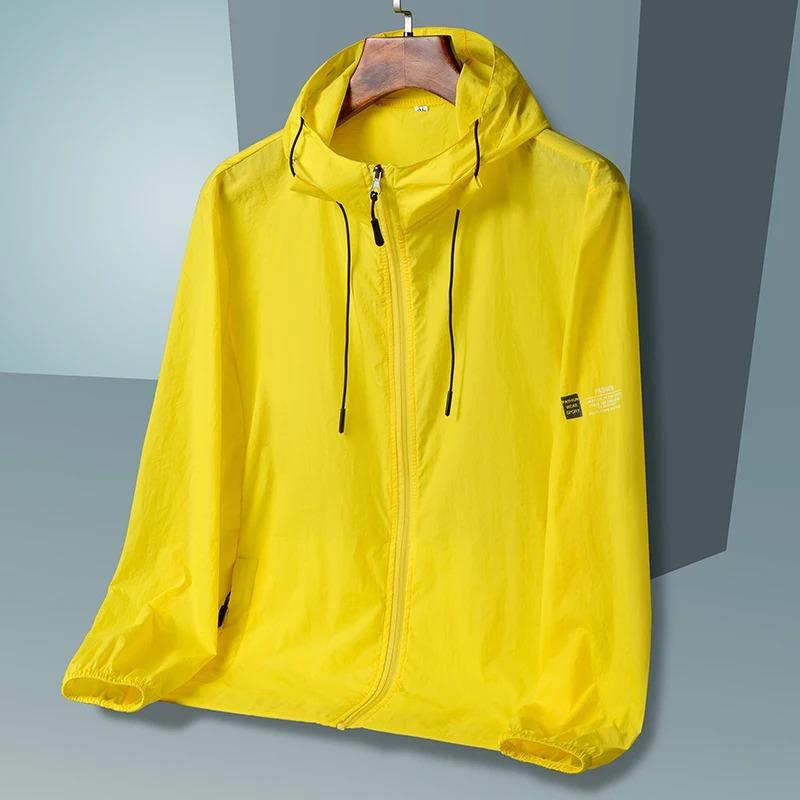 2024 Summer Sunwear Unisex Hooded Jacket Ultra-thin Quick-drying Comfort Cool Windbreaker Outdoor Fishing Camping Protection