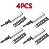 10-1PC Cabinet Catches Push To Open Damper Catch Set For Door Drawer Cabinet Magnetic Push Latches Soft Closer Rebound Hardware