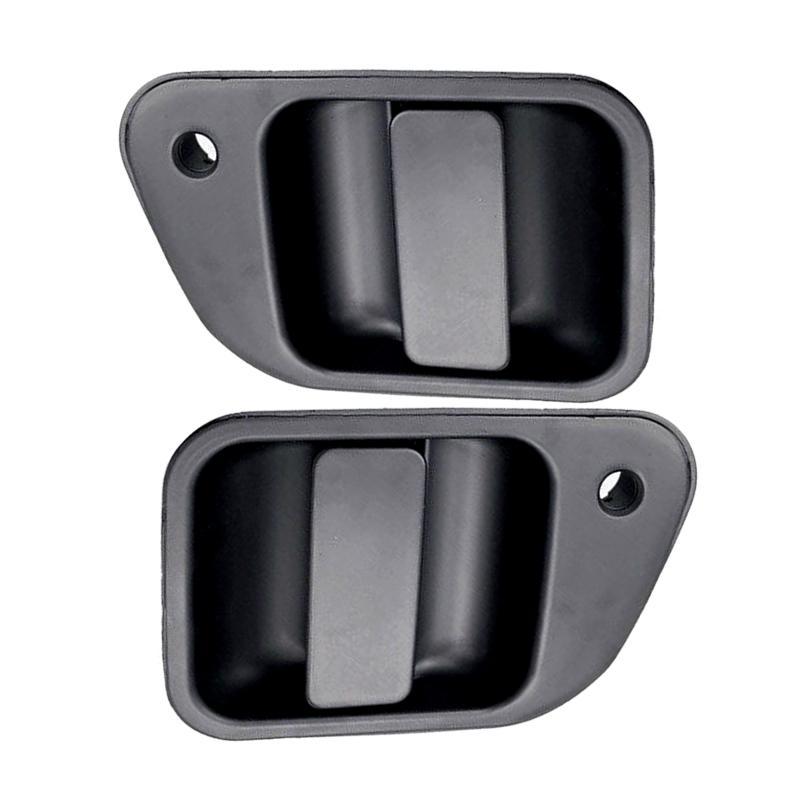 New 1 Pair Rear Left & Right Sliding Door Handle Plastic MB927593 MB927594 Fit for Mitsubishi Delica Starwagon L400 1994-2007