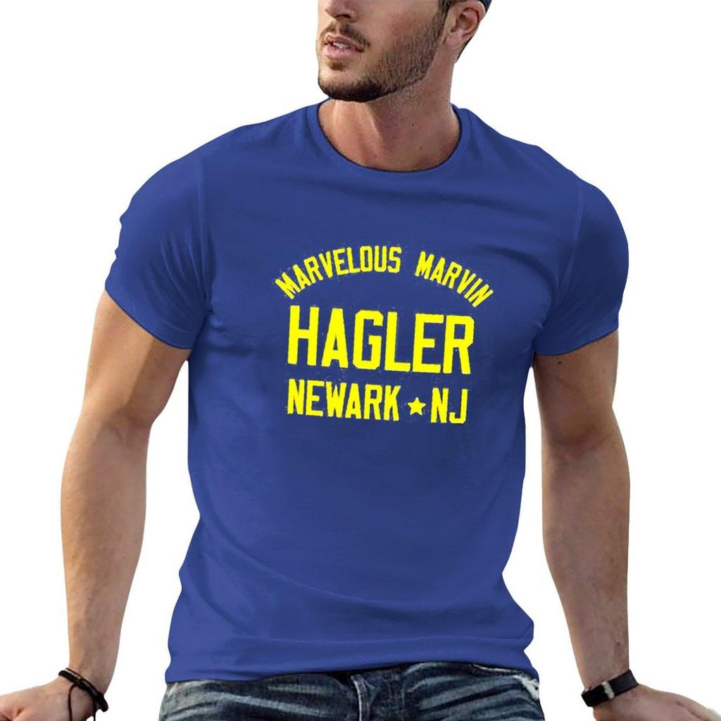 Marvin hagler T-Shirt Übergrößen süße Kleidung Trainingsshirts für Männer