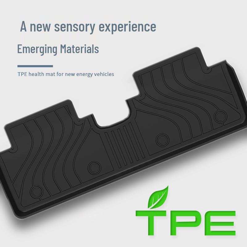 TPE Waterproof, Odorless Trunk and Floor Mats for BYD Qin L EV (2015)