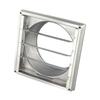 304 Stainless Steel Vent Gravity Grille Duct Vent Home Use Outdoor Use Brushed Finish Indoor Use Automatic Closure
