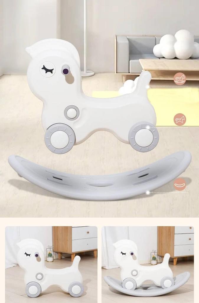 Plastic Rocker Ponny 2in1