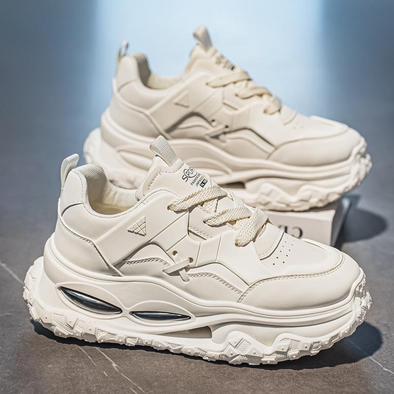 

Подростковые туфли на платформе, кроссовки для весны и осени, новая повседневная спортивная обувь, мужская модная трендовая обувь на высокой подошве, мужская обувь 39