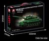 Merkava Leopard 2A7 Tank Model Building Blocks - Children's Educational Toy