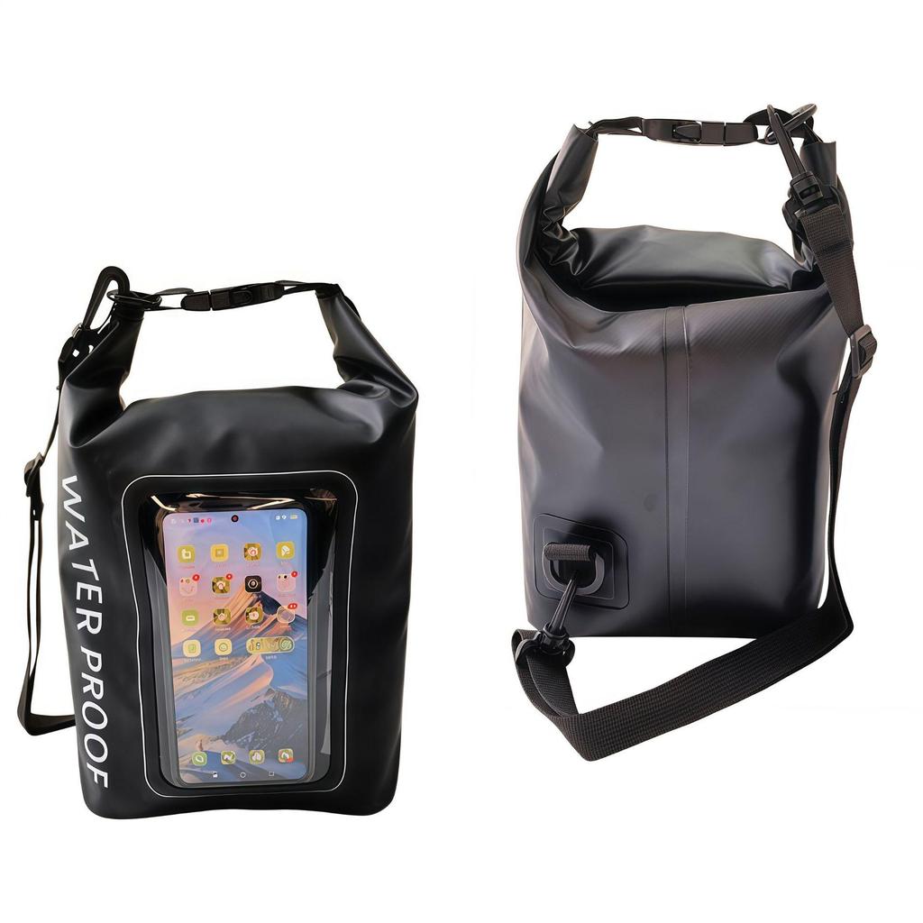 2L Wasserdichte Strand-Rafting-Tasche für Handys, 5L Große Kapazität Tragbare Umhängetasche