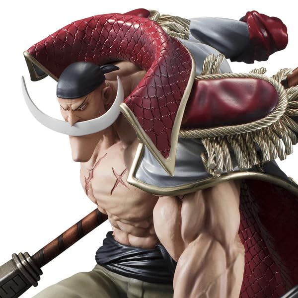 MegaHouse Edward Newgate Neo Maxim Whitebeard One Piece Figure - Portrait Pirates MH716591 Multicolor Collector Ideal Anime Fans