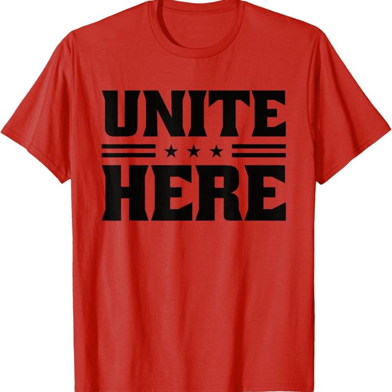 Unissez ici T-shirt pour les travailleurs professionnels de l Union du travail S