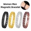 Retro Style Women Men Magnetic Bracelet Zinc Zinc Zinc Alloy Men Bangle Wristband  Halloween/Christmas
