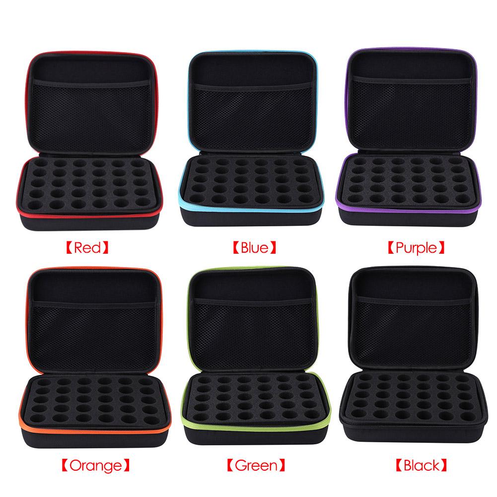 Essential Oils Carrying Case Hard Shell Storage Bag Essential Oil Carrying Organize Storage Case Shockproof for 30 Bottles 10 ML