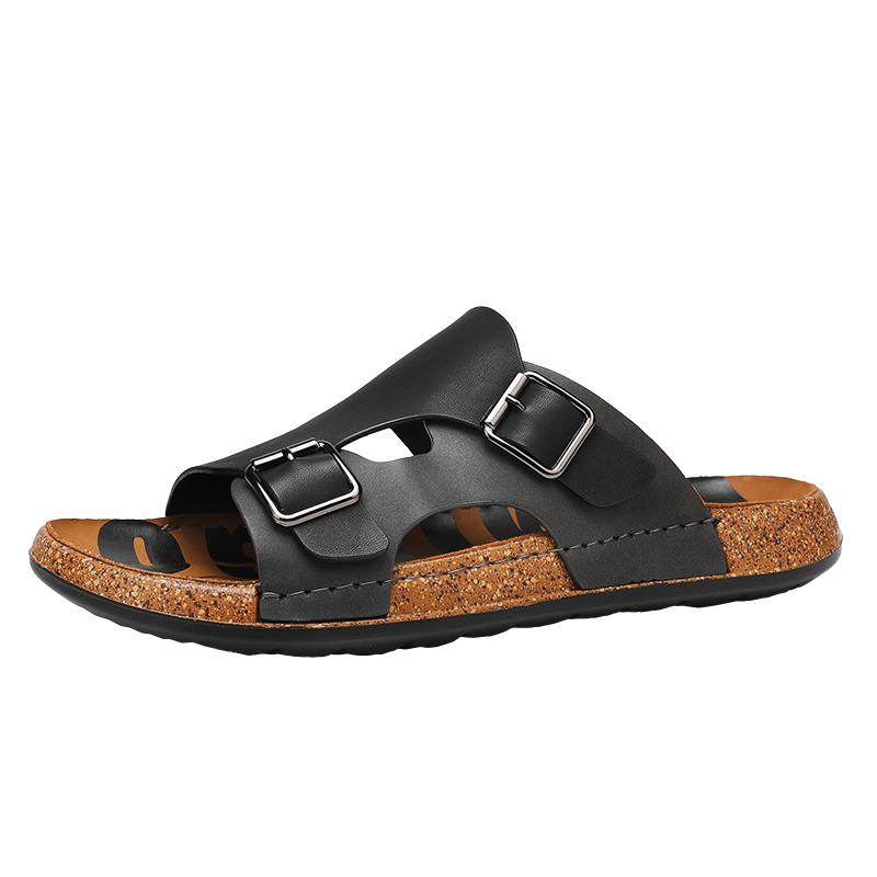 Fashion Trendy men's summer slippers Minimalist comfortable and breathable style Outdoor fashion street walking Luxury hot selling shoes