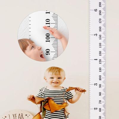 Grafico di crescita per bambini da appendere alla parete, scala precisa, per cameretta dei bambini, tela rimovibile, per bambini e adulti.