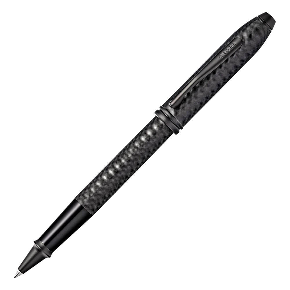 Cross Townsend Black MicroKnurl and Matte Black Pen (Rollerball)